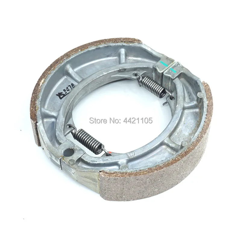 Задний тормозной башмак с пружинами для Suzuki RM465 1981-1982 RM250 1984-1986 DR200 1986-1989 DR200SE SH42A Djebel