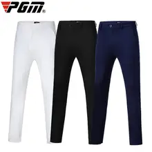 PGM Для Мужчин's Гольф Спортивная на осень-зиму утолщенный теплый ветрозащитный Гольф брюки высокой эластичностью тонкий спортивные штаны для Для мужчин 30-38