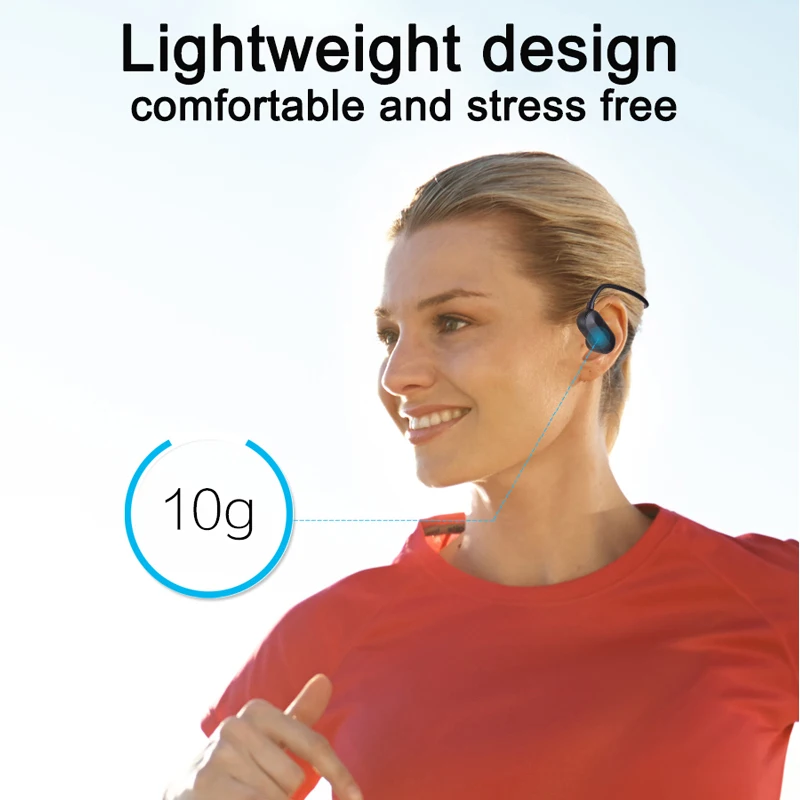 Newest APT-X V31 Bone Conduction 8G 12G HIFI MP3 Player Waterproof Swimming Outdoor Sport Earphones USB MP3 Music Players