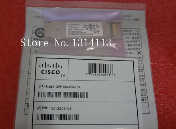 

[SAA] XFP-10GB-LR 10 Gigabit single-mode fiber module 10G optical modules / New