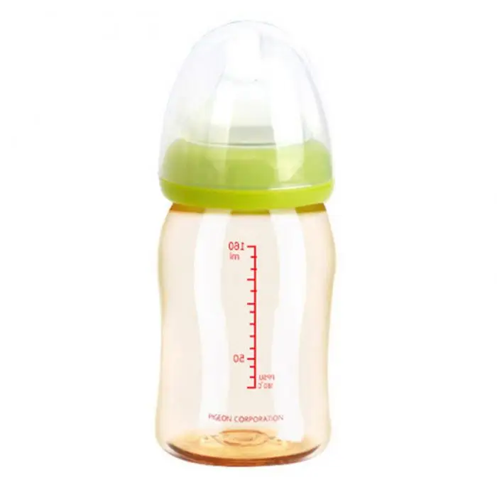 1 шт., бутылка для молока с широким горлышком, противоскользящая, PPSU, силиконовая, безопасная для новорожденных, M09