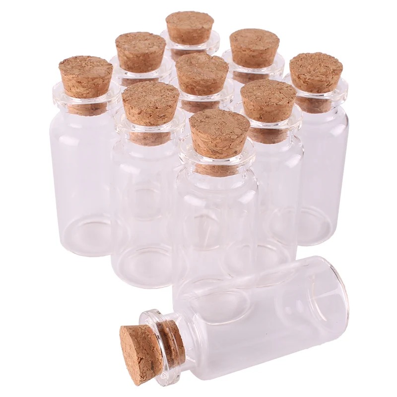 24 шт. маленькие стеклянные флаконы для специй 12 мл 24*52*12 5 мм|bottle with stopper|spice glass