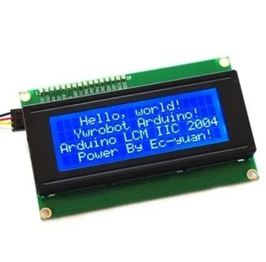 

IIC/I2C + LCD Board 2004 20*4 LCD 20X4 5V Blue screen LCD2004 display LCD module LCD 2004 for arduino