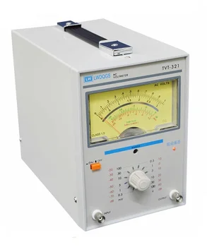 

Hongkong Longwei TVT-321 Single Needle Single Channel Millivoltmeter \ Voltage Regulator \Frequency 5Hz--1MHz
