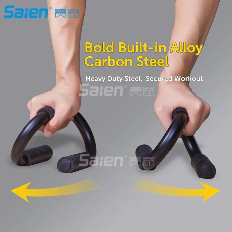 Steel Push up Bars-Muscle Pushup Stands-Athletics Push-Up Bars with Foam Padded Grips for Muscles Chest Women Men