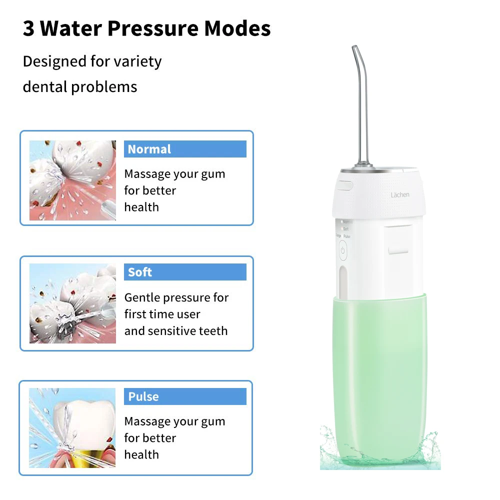 Мини Стоматологический Ирригатор полости рта портативный ирригатор советы USB Перезаряжаемые водяной Флоссер IPX7 ирригатор для полости рта воды ирригатор для чистки зубов