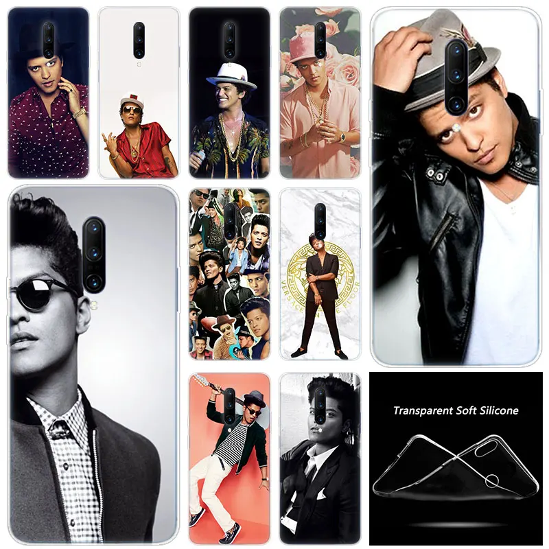 Hot Singer Bruno Mars Fashion Transparent Silicone Tpu Soft Phone Case For Oneplus 7 Pro 5g 6 6t 5 5t 3 3t Cover Coque Phone Case Covers Aliexpress