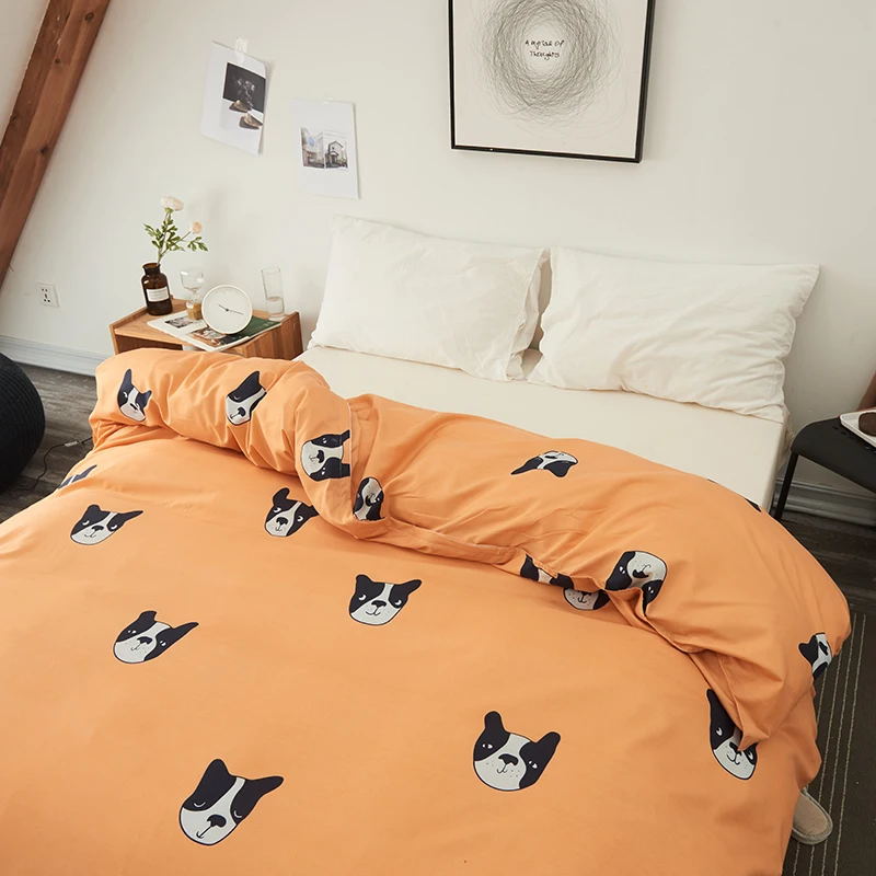 Lovely Dog Duvet Cover Twin Full Queen King Single Modern Fashion