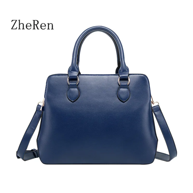 Venta caliente de diseño Tres niveles LA PU bolsos cuero Alta capacidad las mujeres Simple moda totalizadores marcas Lujo|bag khaki|bag