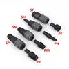 Plastic Steel C type Pneumatic fittings PU Tube Quick connector High pressure Quick Coupling Accessories Gas Air Pipe Connector ► Photo 2/6