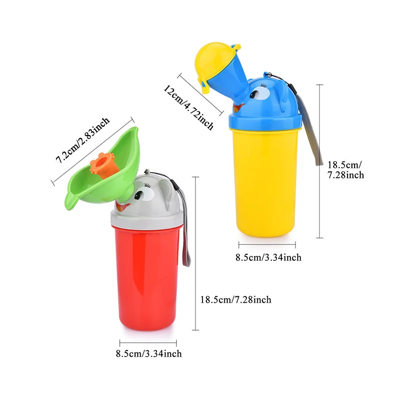 Милый портативный детский писсуар, детский туалет для девочек и мальчиков, автомобильный Писсуар для путешествий, писсуар