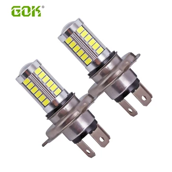 

1pcs Car Led fog lamp H4 33smd 5730 Led Chip 30W Car Auto Motorcycle Motor H7 h11 9006 h4 led Driving Headlight Fog Light Bulb