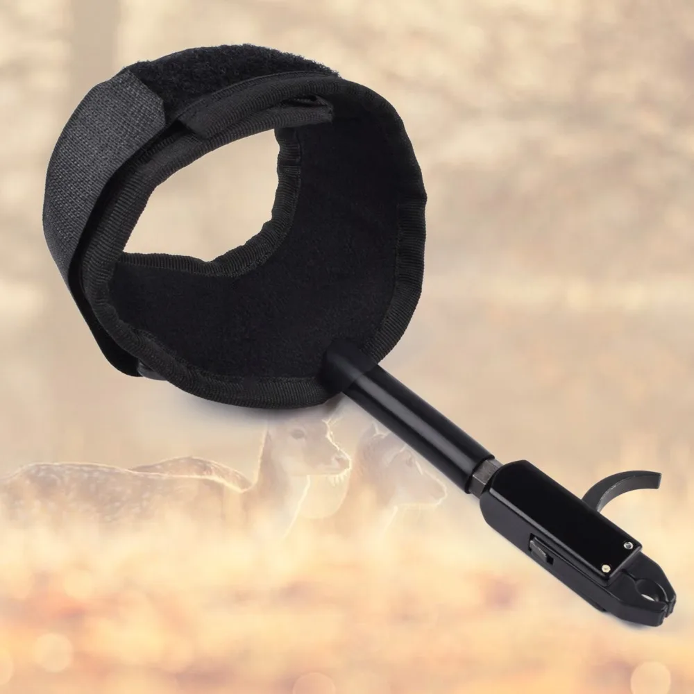 

1 Pack Release Aid Compound Bow Trigger Caliper Wrist Strap Men Women Youth Archer Archery Bow Free Shipping