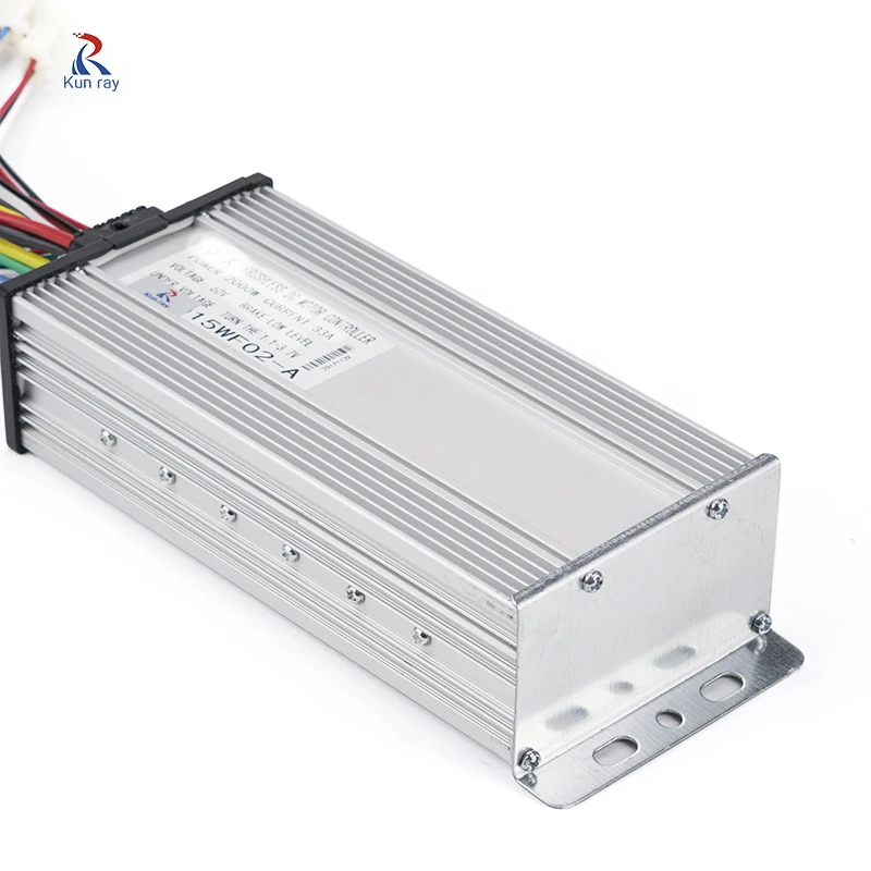 Контроллер электровелосипеда 36V 1000W 30A 15Mosfet Бесщеточный BLDC комплект для