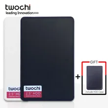 TWOCHI A1 2,5 ''USB2.0 Внешний жесткий диск 120GB портативный HDD диск подключи и играй для ПК, Mac, PS4, Xbox