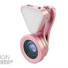 Dhl 100 шт 3 в 1 Мини клип-на линзы 180 градусов Рыбий глаз объектив+ 10x Макро объектив+ 0.67x широкоугольный объектив с мобильным телефоном