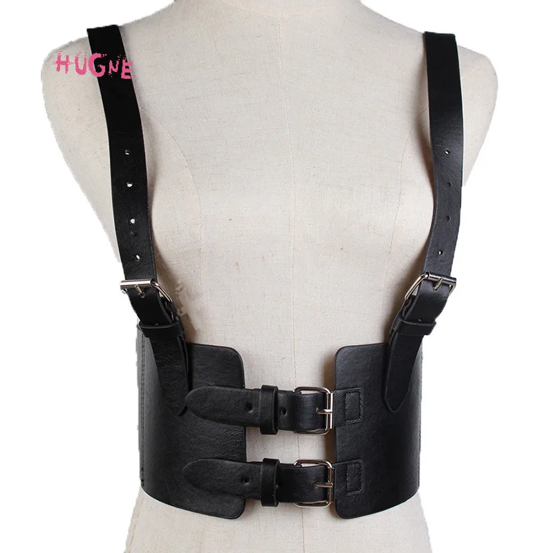 Steampunk-Women-s-Strap-Harness-Vintage-Waist-Cincher-with-Straps-Wide-Corset-Belt(5)