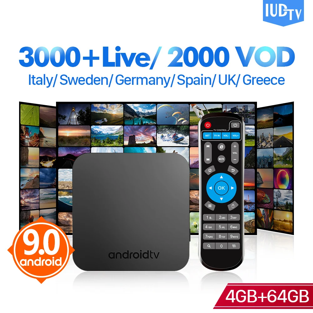 

Europe IPTV IUDTV Code IPTV Spain Italy Sweden IP TV KM9 Android 9.0 TV Box S905X2 4GB 64GB Germany UK Greece IPTV Indian IP TV