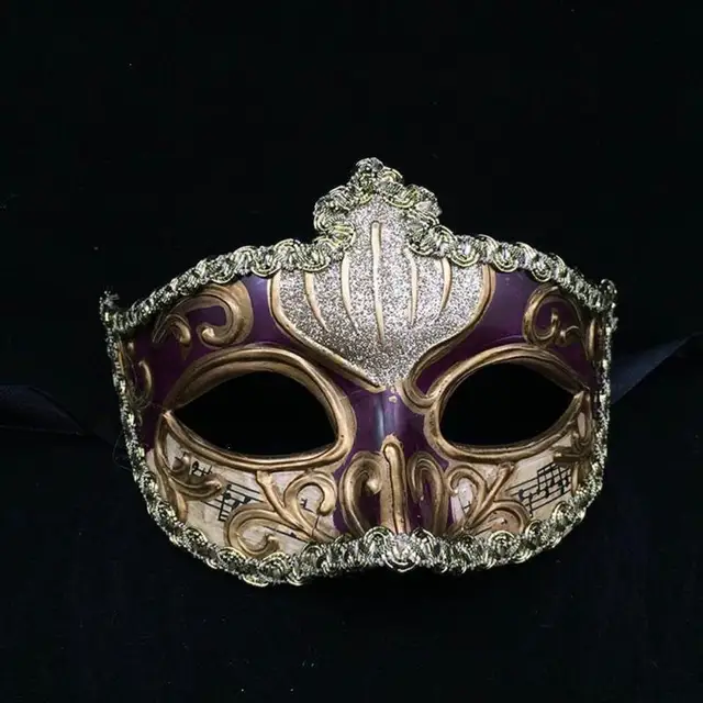 Masquerade Party Mask Italian Hand Painted Art Collection Face