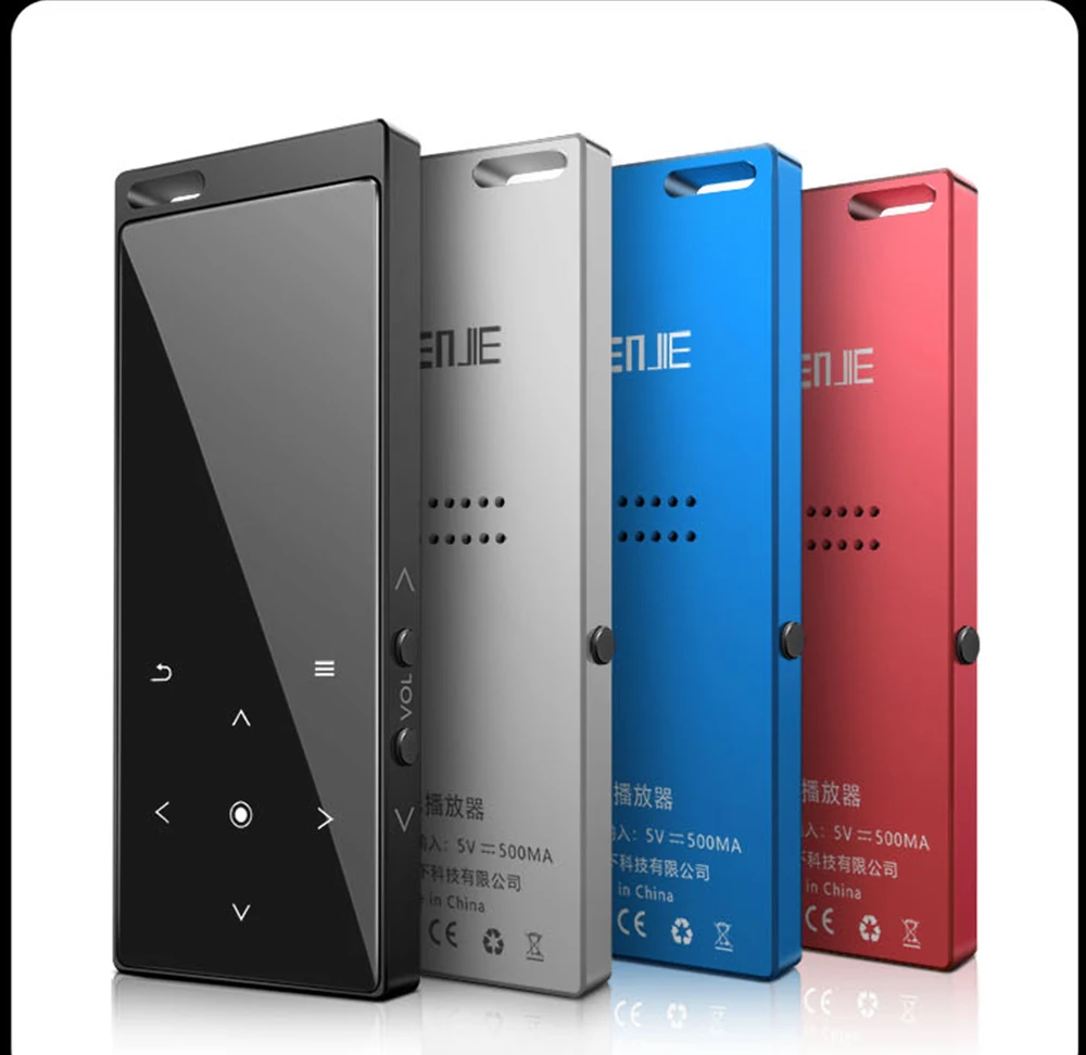 Original Benjie M3 Bluetooth MP3 Player Portable Audio 8GB with Built-in Speaker Music Player Recorder FM Radio Support TF Card