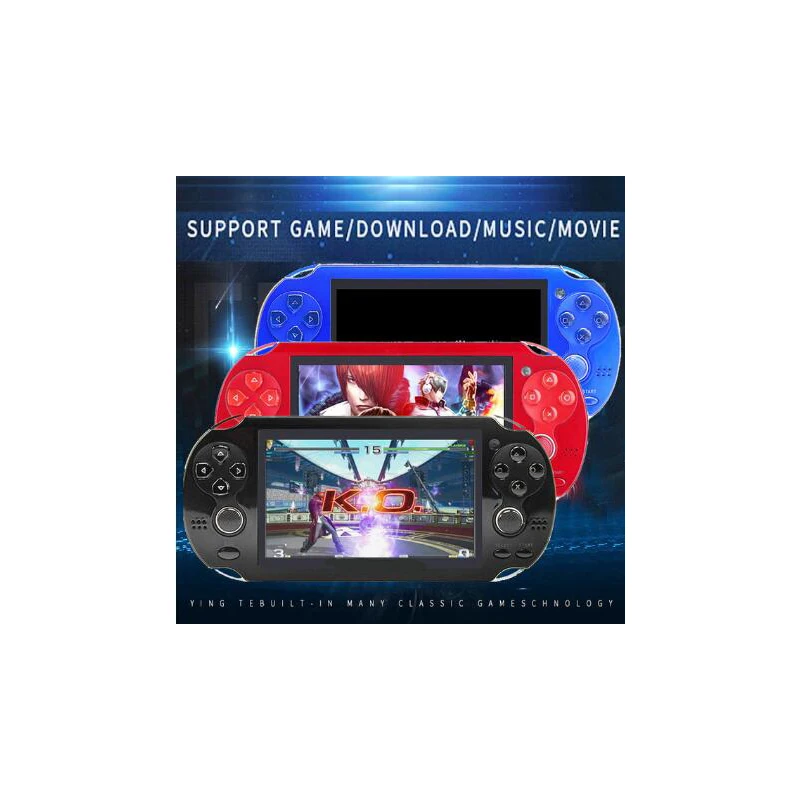 

Video Game Player Game Console Handheld Retro Game 4.3 inch Screen Mp4 Player Game Player Support Camera,Video,E-book