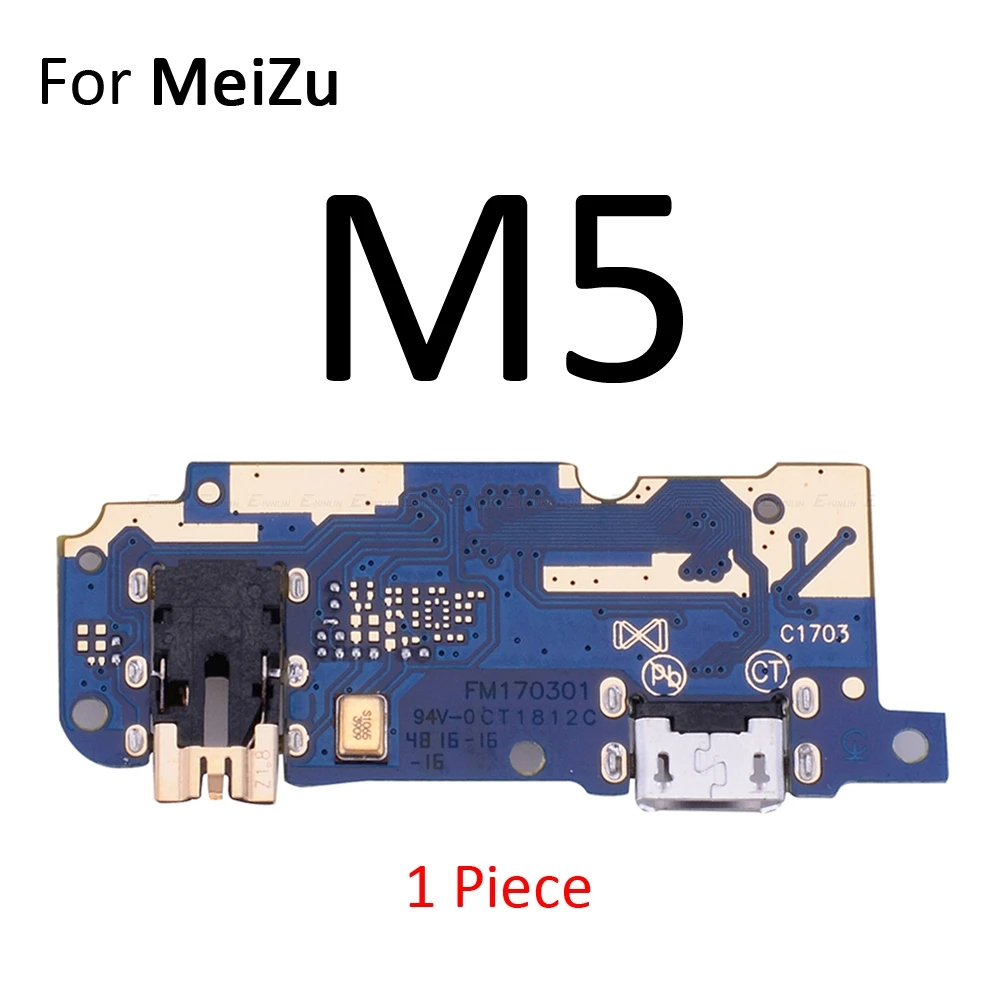 Зарядное устройство Док-станция usb зарядный порт вилка плата с микрофоном микрофон гибкий кабель для Meizu U20 U10 M6 M6S M5 M5C M5S Note 8 - Цвет: For Meizu M5
