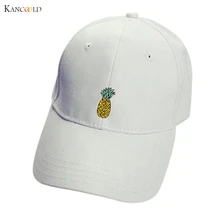Бейсболка для девочек бейсболка de marque gorras шапки Mujer ананас хип-хоп Регулируемые головные уборы для мужчин и женщин шапки JY3G
