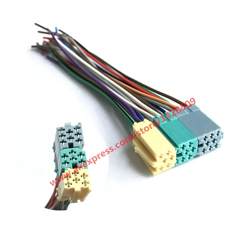 Toyota Rav 4 94 En Adelante ISO arnés de Radio Cableado Conector Adaptador