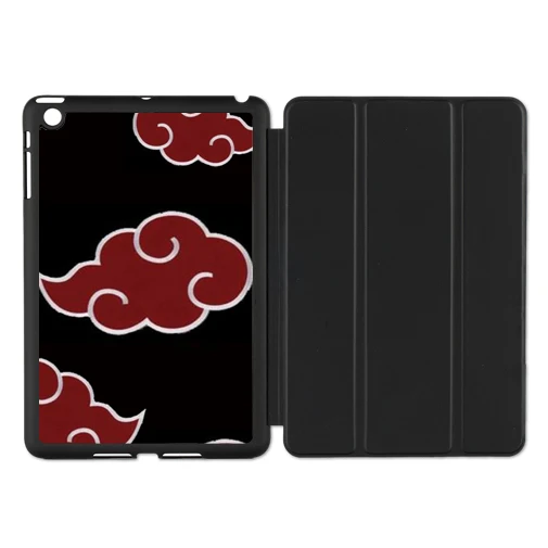 Забавный Чехол-книжка с эмблемой Наруто Акацуки для Apple iPad 1 2 3 4 Mini Air Pro 9 7 10 5 12