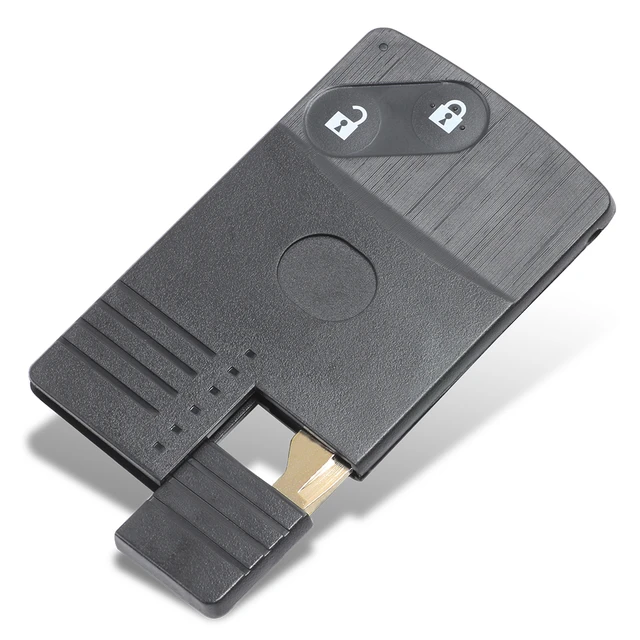 KEYECU Replacement Shell Smart Card Remote Key Shell for MAZDA 5 6 CX-7 CX-9  RX8 Miata 2 Button With Insert Blade - AliExpress