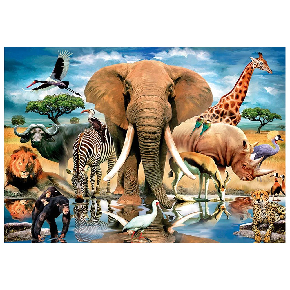 Big Elephant Diamond Painting New Arrival DIY 5D Special Daimond