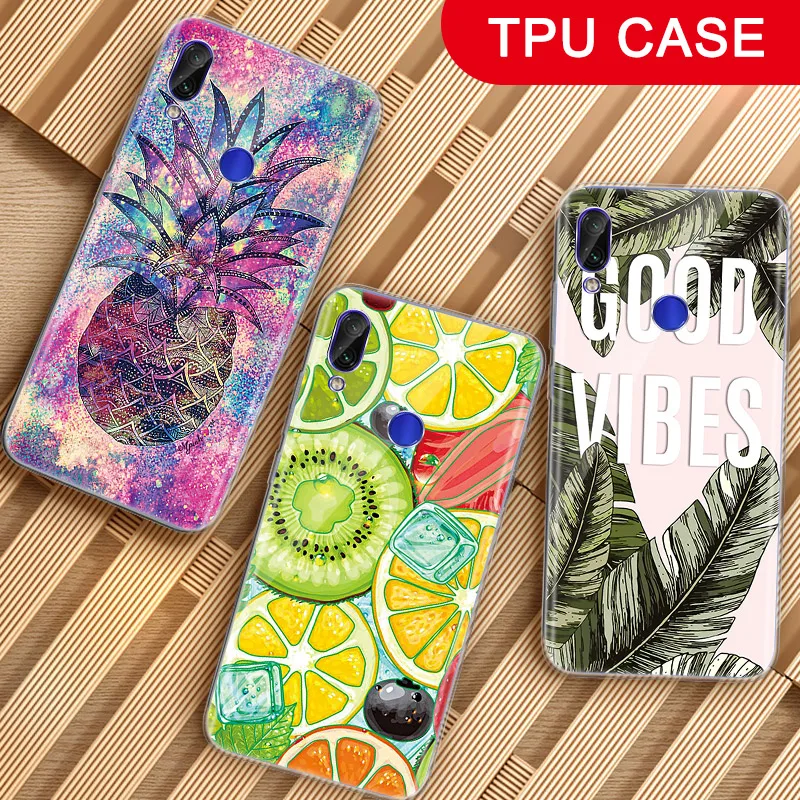 

CASPTM Case For Xiaomi Redmi Note 7 Pro Fundas Cases For Xiaomi Redmi 6 6A Note 6 Pro Soft TPU Coque Capa Patterned Cover
