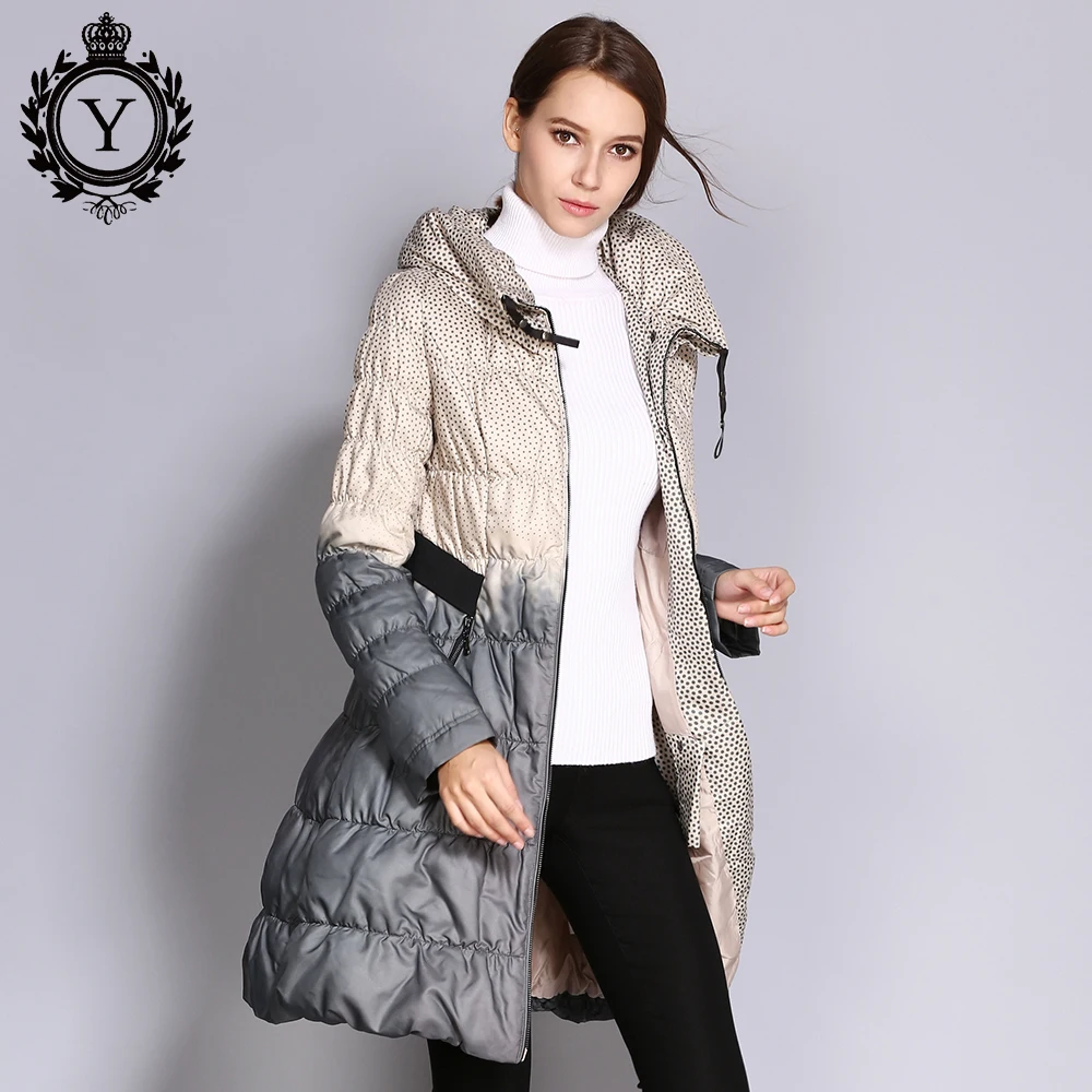 COUTUDI 2018 Winter Plus Size Down Coat Women Parkas Female Long Duck Down Padded Jacket Hit Color High Quality Women's Clothing COUTUDI 2018 Winter Plus Size Down Coat Women Parkas Female Long Duck Down Padded Jacket Hit Color High Quality Women's Clothing