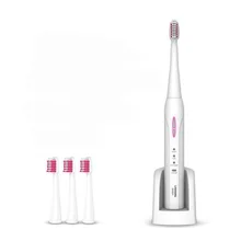 Lansung Sn901 Sonic Electric Toothbrush Rechargeable Wireless Ultrasonic Brush Inductive IPX7 Waterproof Teeth Brushes