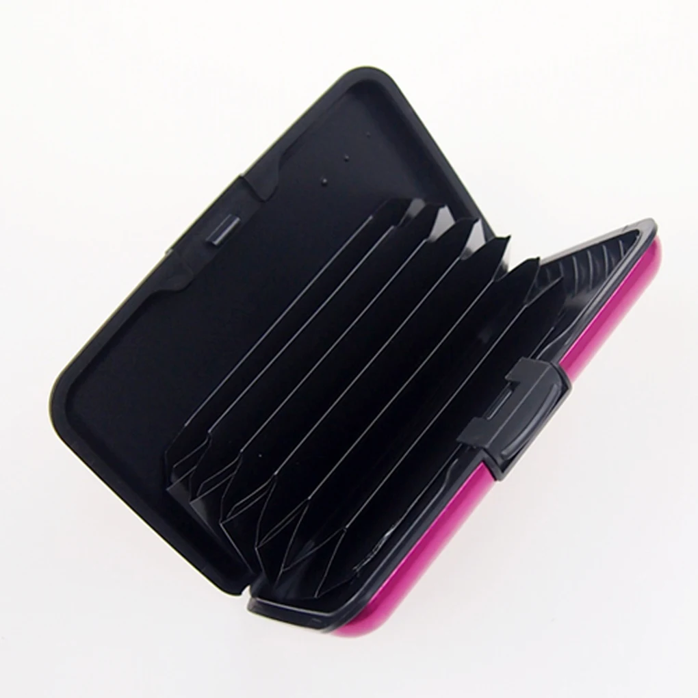 

FangNymph Large Capacity Small Portable Card Box 2018 New Hot Fashion Unisex Business Id Credit Card Holder Wallet Pocket Case