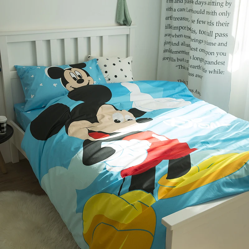 mickey blue bedding set (3)
