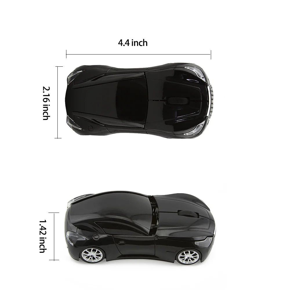 Беспроводная мышь новая мини Спортивная Автомобильная Мышь 2 4 ГГц USB