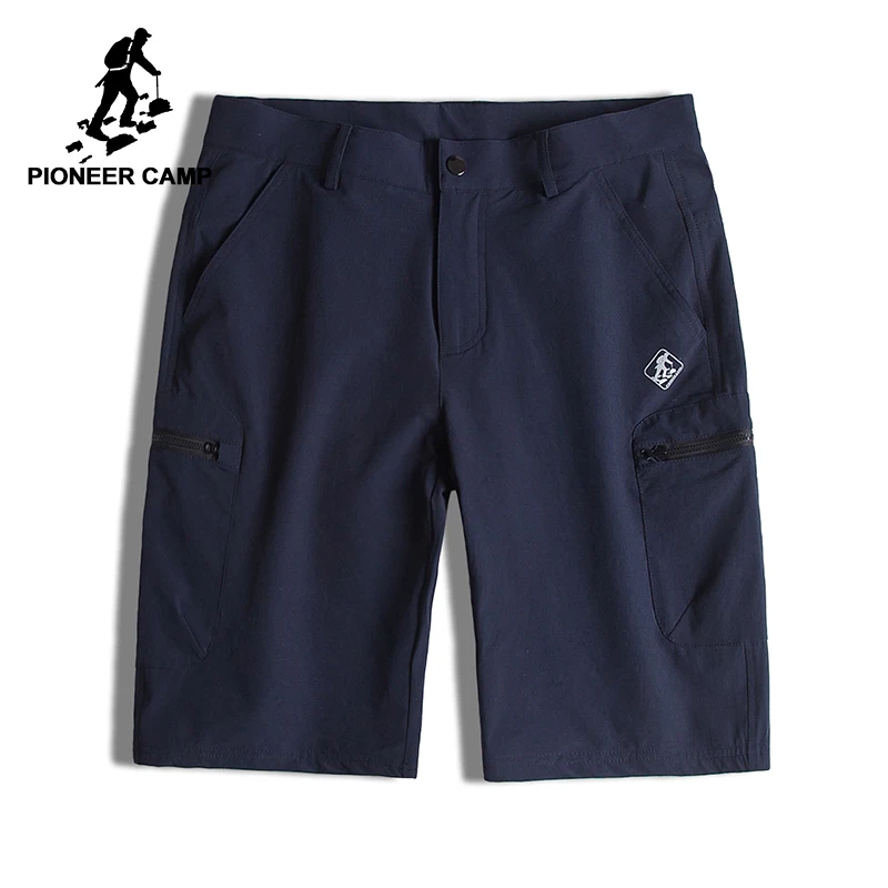 

Pioneer Camp quick drying men short brand clothing solid casual shorts male top quality stretch Bermuda shorts for men ADK701151