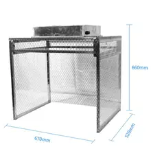 TBK-805 разборная очистка без пыли рабочая камера Настольный складной верстак для сломанного телефона ЖК ремонт