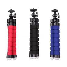 Mini Portable Flexible Tripod Holder Mount Stand For Action Camera Gopro Hero 3/3+/4 Accessories And Mobile Phone High Quality