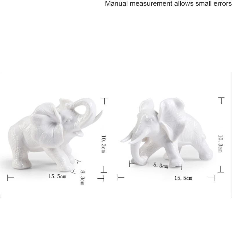 Китайский белый фарфор Dehua чайный набор кунг-фу чай для домашних животных керамические аксессуары для чая Фэн-шуй Счастливый Слон фигурка домашний декор