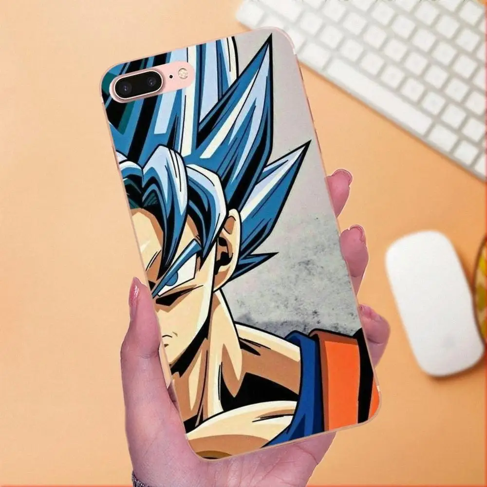 Для Samsung Galaxy Note 5 8 9 S3 S4 S5 S6 S7 S8 S9 S10 mini Edge Plus Lite чехол для телефона с принтом Dragon Ball Super