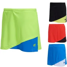 Бадминтон юбка, быстросохнущая Женские Теннисные сарафаны теннисная юбка спорт, теннис юбка девушки, настольный теннис одежда zumaba Топы женские