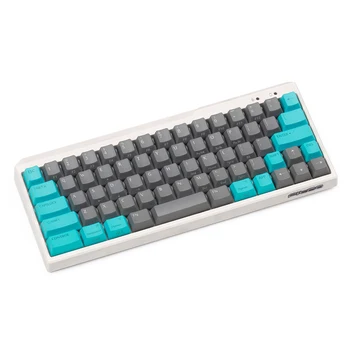 

Black PBT blank white gray mechanical keyboard filco minila air thick PBT white side print keycap cherry mx OEM blac 3u sapcebar