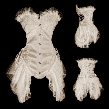 

free shipping New Style Vintage Burlesque Embroidered Corset ,Sexy Lingerie Overbust Bustier Corset For Women small to 2xl
