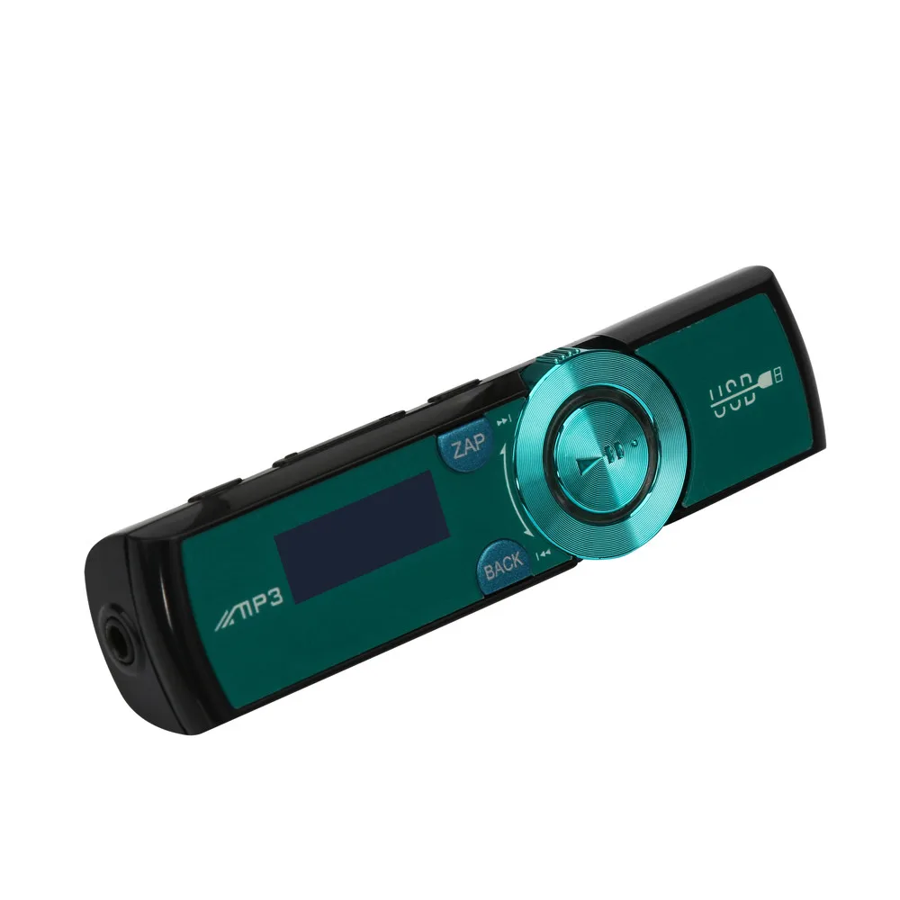 Портативный MP3 музыкальный fm-радио reproductor de alta fidelidad USB ЖК-экран музыкальный плеер без потерь Поддержка 8 ГБ флеш-плеер TF - Цвет: Mint Green