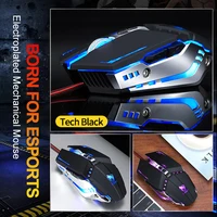 מחשב נייד Gaming Mouse 3200DPI Pro USB LED Balcklit האופטי Wired עכבר מחשב משחק עכברי גיימר עכבר ארגונומי Mause עבור מחשב נייד (5)