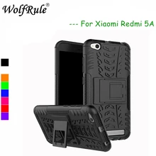WolfRule Xiaomi redmi 5A Case Redmi 5Acover Dual Layer Armor Case For Xiaomi redmi 5A Case Silicone TPU Fundas For redmi 5A