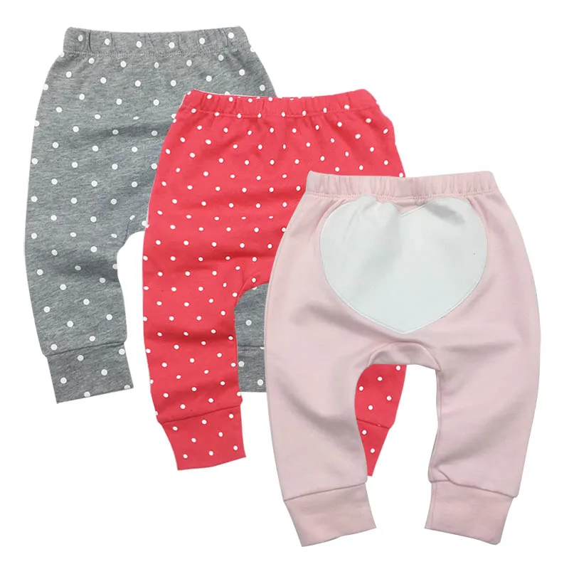 3 шт./комплект, штаны для новорожденных мальчиков и девочек повседневные штаны-шаровары унисекс штаны с рисунком лисы для детей от 6 месяцев до 24 месяцев - Цвет: 1