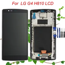 Free shipping LCD Screen for LG G4 LCD H810 Display Touch Screen with Frame Assembly Replacement